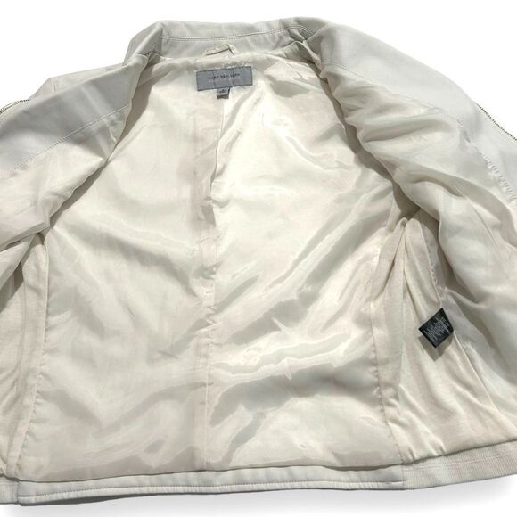 NWT Marc New York White Faux Leather Jacket Size XL - Picture 13 of 13